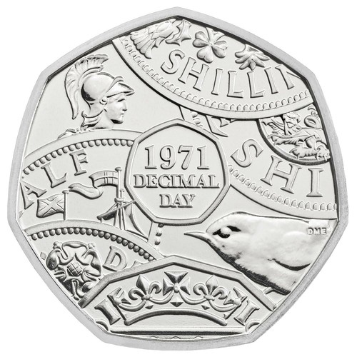 2021 decimal day 50p - 2021,