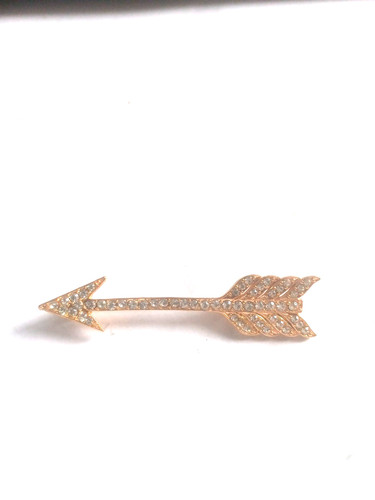 Vintage crystal gold - vintage, plated