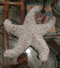 Wicker Starfish Decor 9”