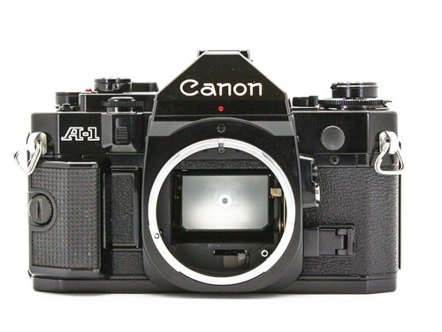 Canon slr 35mm film camera - a-1,