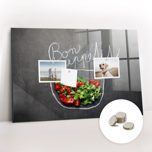 Modern glass memo board - modern,