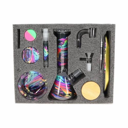 Mushroom smoking set - set, complete