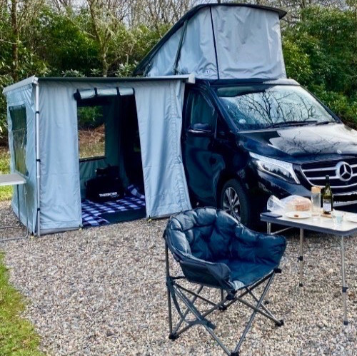 Awning room with - room, windows
