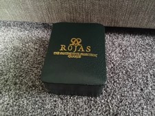 ROJAS POCKET WATCH IN ORIGINAL BOX NEW BATTERY FITTED GOOD CONDITION