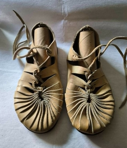 Handmade boho leather sandals - boho,