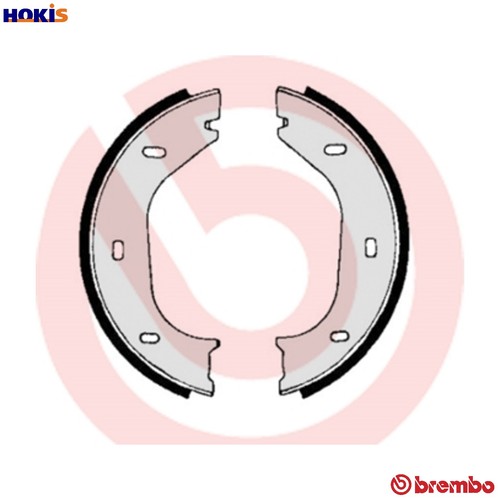 Brake shoe set parking - brake, s