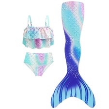 Girls Mermaid Swim Costume
