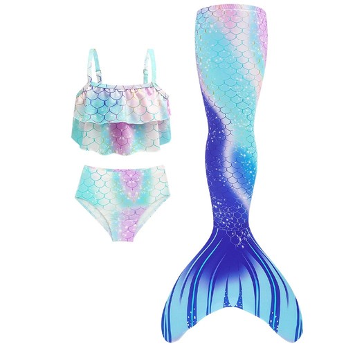 Girls mermaid swim - girls, costume