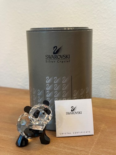 Swarovski crystal mother panda - crystal,