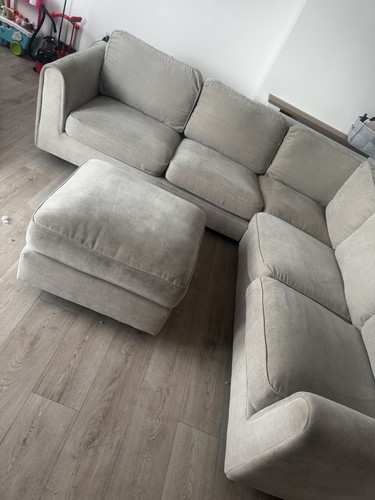 Seater beige double - seater,
