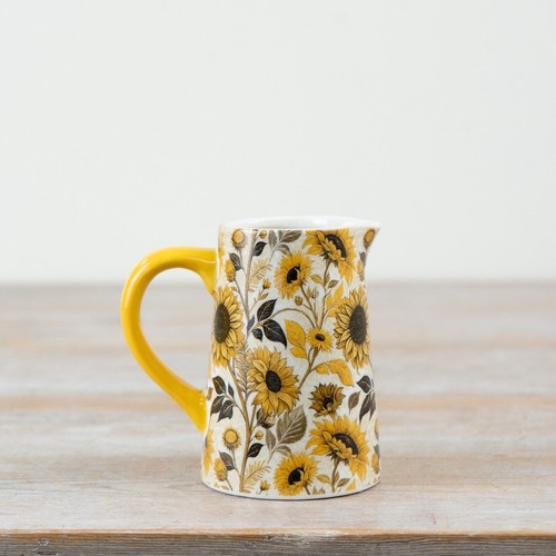 Sunflower jug 11cm - sunflower,
