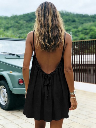 Women backless dresses ladies - backless,