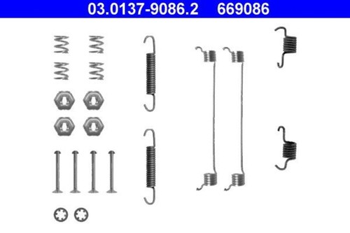 Brake shoes accessory kit ate - accessory,