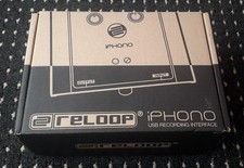 Reloop iphono 2 USB Audio Interface, Black, Compact, Boxed, Used Nice Condition.