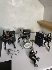 Kiss Action Figures Set Of 4 With Cards Music Band Original Mcfarlane 2000 SMM