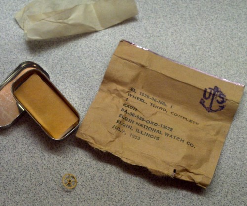 Nos ord issued elgin 0 - nos,