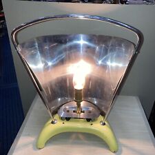 Converted Yellow Cast Iron Camping Gaz Heater To Lamp