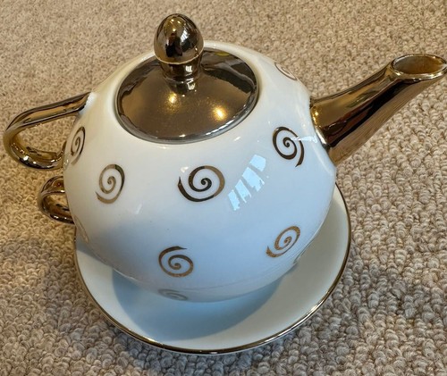 Ceramic white gold one cup - ceramic,