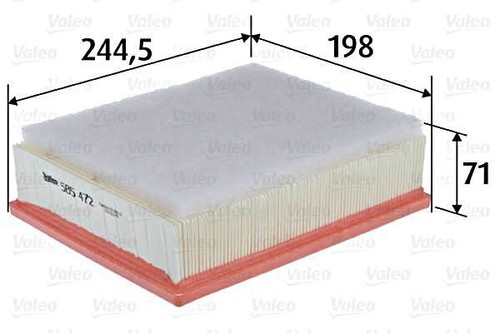 Valeo air filter - valeo,