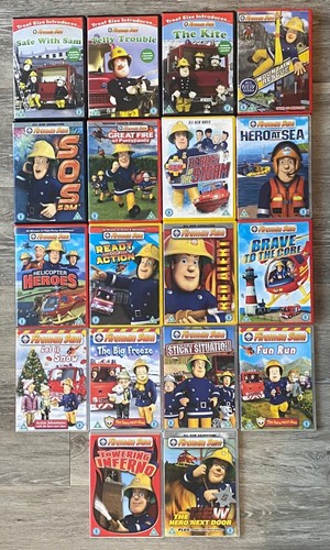 Fireman sam dvd bundle - fireman,