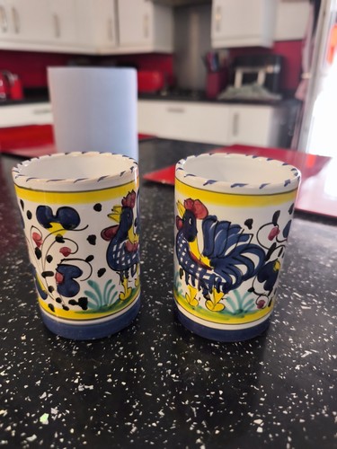 Pair italian ceramic - of,