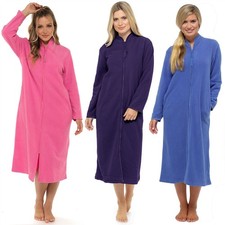 Zip Fleece Dressing Gown