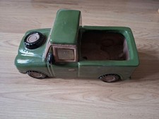 Glazed Pottery Truck Plant Pot