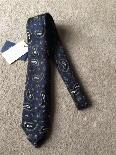 Drake 100 silk - silk, blue