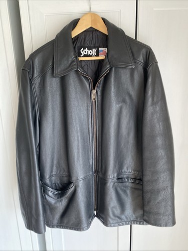 Schott nyc black leather - schott,
