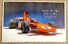 LOTUS 72 F1 72-3 -  FRAMEABLE COLLECTIBLE ORIGINAL CLASSIC CAR ROAD TEST REVIEW