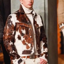 Men's Western Cowhide Leather