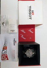 Tissot Mens Titanium T-touch Solar Watch T0914204405100 with Box And Papers