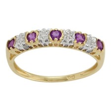 Classic Round Amethyst &