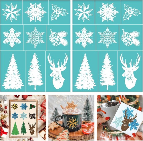 Silk screen christmas - x,