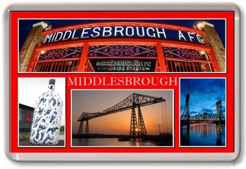 Fridge magnet middlesbrough - fridge,