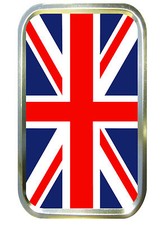 Union Jack 1oz Gold Tobacco Tin,Smoking Tin,Small Airtight Tobacco Tin