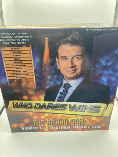 Who dares wins board game - who,