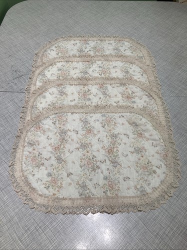 Vtg 1980s quilted floral - vtg,