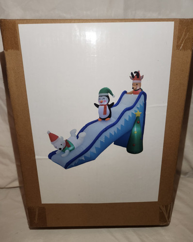 Inflatable slide christmas - slide,