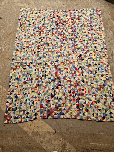 Patchwork thin quilt 80 - patchwork,