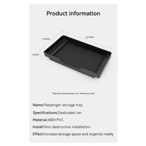 Dashboard tray car organizer - tray,