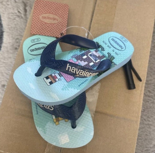 Havaianas minecraft kids - minecraft,