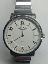 Mens Rotary London Watch GB02765 Working Battery In Used Condition