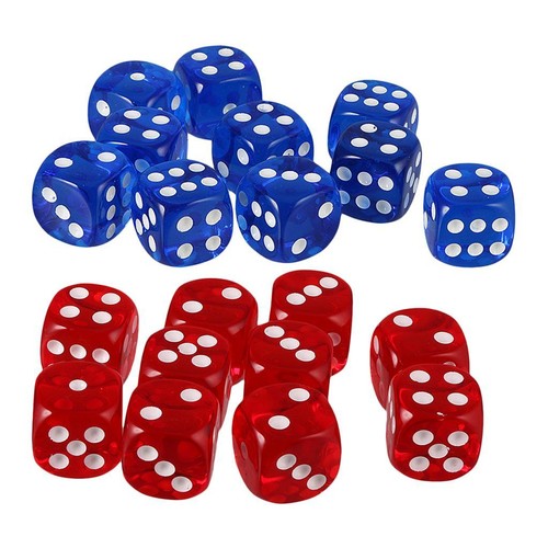 20x six sided - sided, board