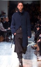 YOHJI YAMAMOTO Pour Homme A/W 2016-17 Pleats Wrap Skirt/Rick Owens NWOTS