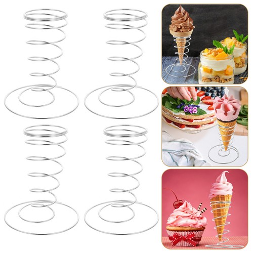 Pcs ice cream cone holders - ice,