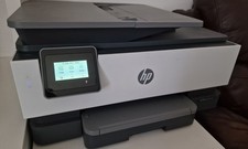 HP OfficeJet 8014e All-in-One Inkjet Printer with WiFi, Apple AirPrint, and Ink
