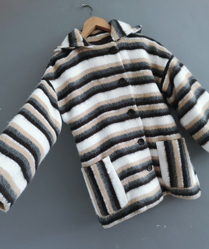 Vintage 70s beige - grey, black