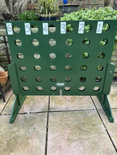 Jacques Of London Wooden Garden Large Connect 4 Game Rare See Description