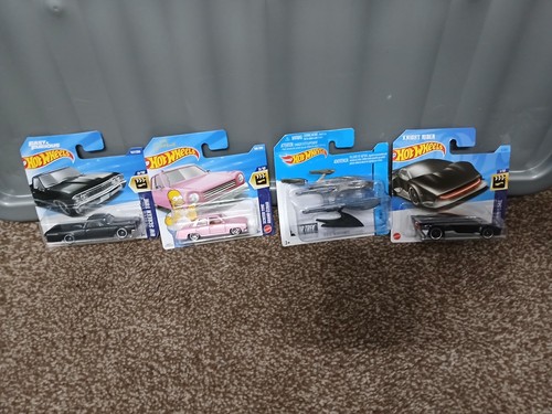 Hotwheels film vehicles - x4, tv/film